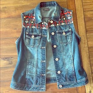Yessica Vintage Jean Vest
